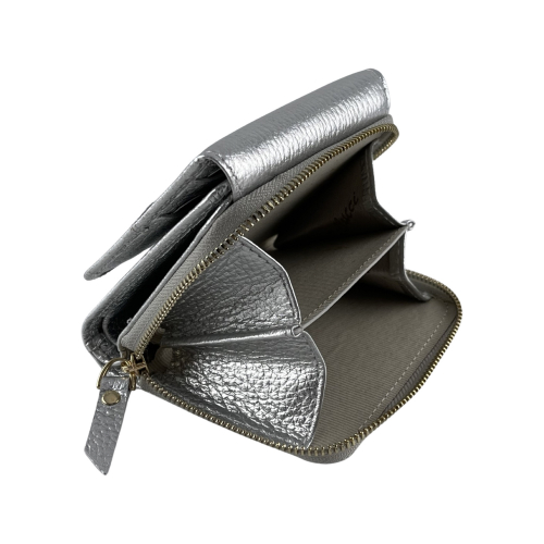 Гаманець жіночий шкіряний Tony Bellucci 864-1036 сріблястий