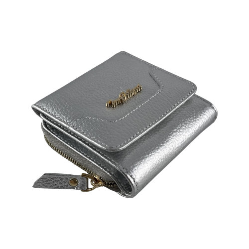 Гаманець жіночий шкіряний Tony Bellucci 864-1036 сріблястий