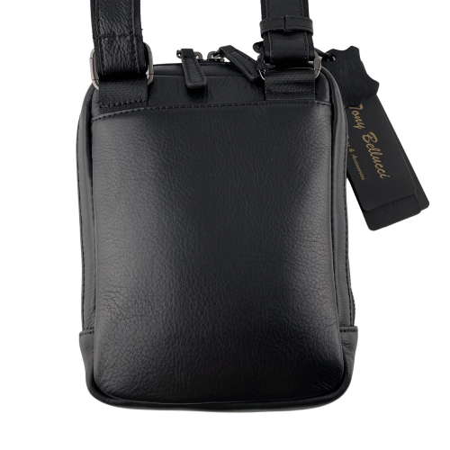 Сумка мужская кожаная Tony Bellucci T5212-1 черная