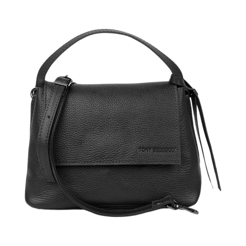 Сумка жіноча шкіряна Tony Bellucci 0059-281 чорна