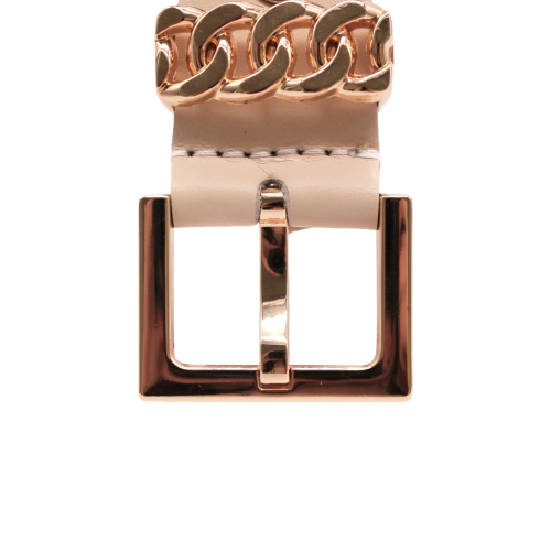 Ремінь жіночий шкіряний Кремінь 05.30.00.216 молочний 105 см 