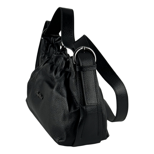 Сумка жіноча шкіряна Tony Bellucci 0874-281 чорна