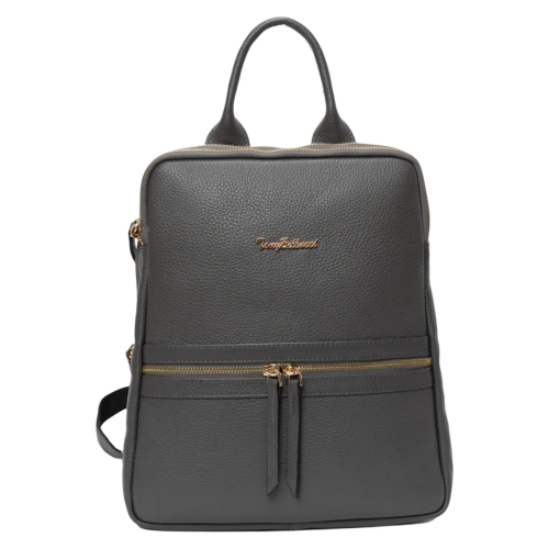 Рюкзак жіночий шкіряний Tony Bellucci 0900-1032 сірий