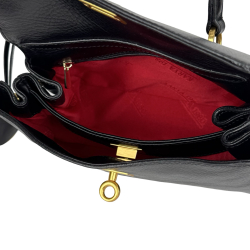 Сумка жіноча шкіряна Karya 2569-612 чорна