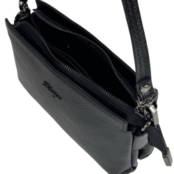 Сумка жіноча шкіряна Karya 5072-45 чорна