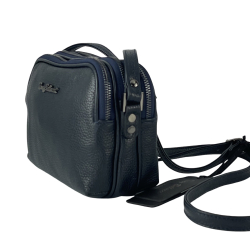 Сумка жіноча шкіряна Tony Bellucci 0489-Y-16 темно-синя