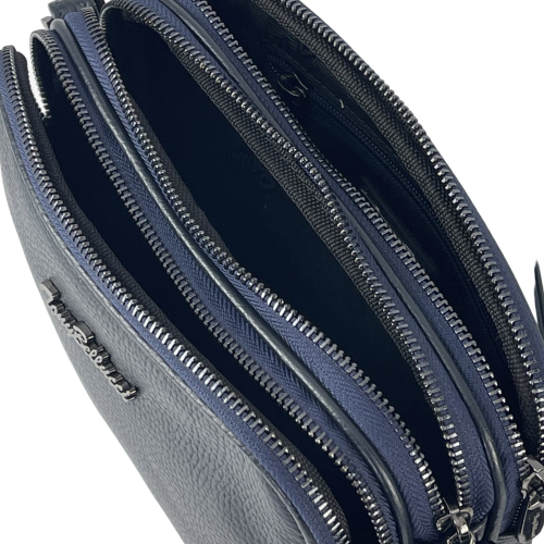 Сумка женская кожаная Tony Bellucci 0489-Y-16 темно-синняя