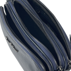 Сумка жіноча шкіряна Tony Bellucci 0489-Y-16 темно-синя