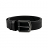 Ремінь чоловічий шкіряний Bond Non 52020 135 см чорний
