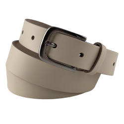 Ремень женский кожаный Кремень 05.30.00.151 125 см молочный