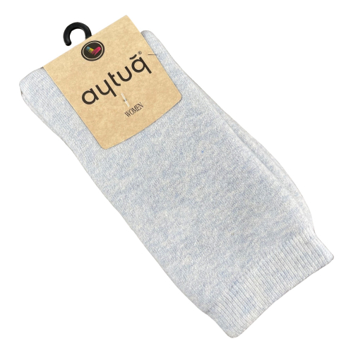Шкарпетки жіночі Aytug 44055 Cotton високі блакитні Size 36-40