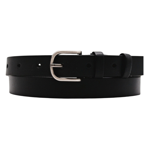 Ремень женский кожаный Кремень 05.25.00.84 черный 130 см