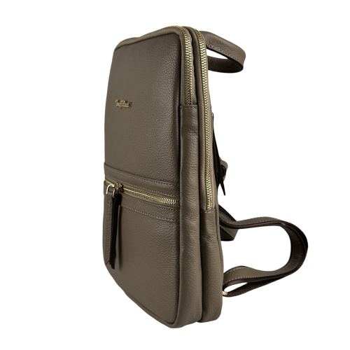 Рюкзак жіночий шкіряний Tony Bellucci 0900-219 бежевий