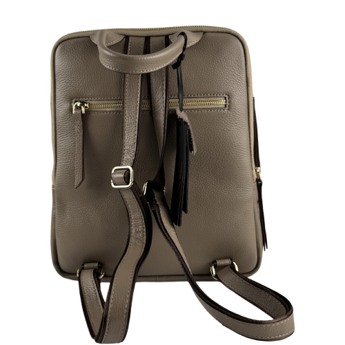 Рюкзак жіночий шкіряний Tony Bellucci 0900-219 бежевий