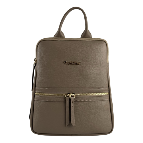 Рюкзак жіночий шкіряний Tony Bellucci 0900-219 бежевий