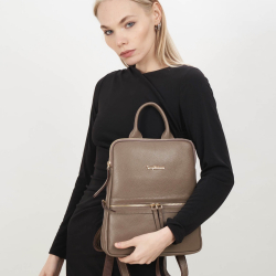 Рюкзак жіночий шкіряний Tony Bellucci 0900-219 бежевий