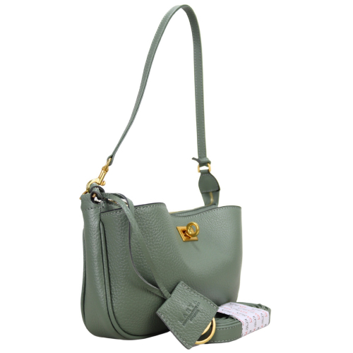 Сумка жіноча шкіряна Karya 2565-026 фісташкова