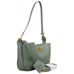 Сумка жіноча шкіряна Karya 2565-026 фісташкова