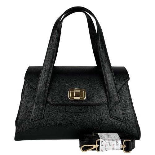 Сумка женская кожаная Karya 2488-45 черная