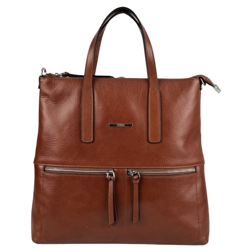 Рюкзак женский кожаный Karya 2479-615 коричневый