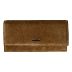 Кошелек женский замшевый Karya 1071-3 светло-коричневый