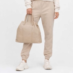 Сумка-тоут женская кожаная Tony Bellucci 0-1006-219 бежевая