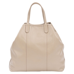 Сумка-тоут женская кожаная Tony Bellucci 0-1006-219 бежевая