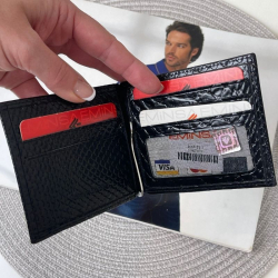 Гаманець-затискач для грошей чоловічий шкіряний Eminsa 1068 21-1