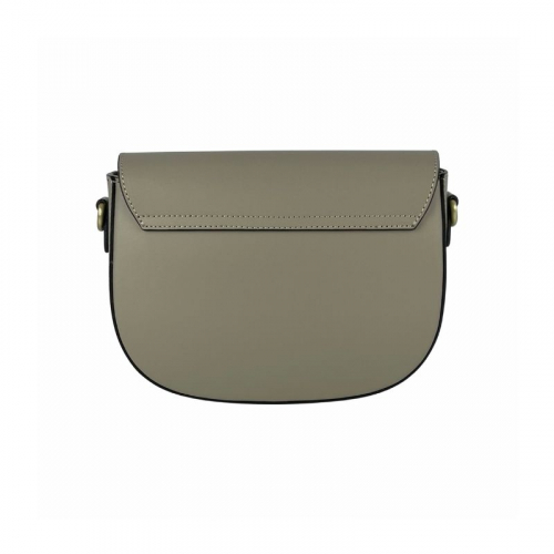 Сумка женская кожаная Genuine Leather 758252 экрю