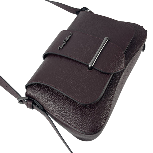 ​Сумка жіноча шкіряна Tony Bellucci 0517-1905 бордова