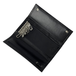 Ключниця шкіряна Eminsa 1503 4-1 чорна