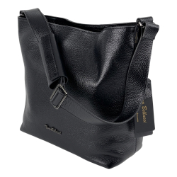 Сумка жіноча шкіряна Tony Bellucci 0721-281 чорна