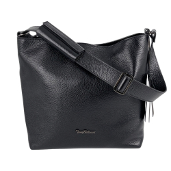 Сумка жіноча шкіряна Tony Bellucci 0721-281 чорна