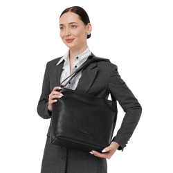 Сумка жіноча шкіряна Tony Bellucci 0721-281 чорна