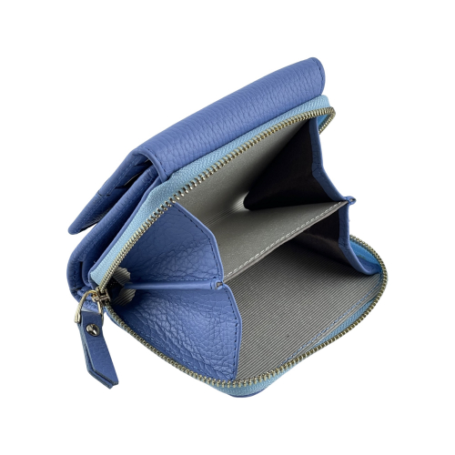 Гаманець жіночий шкіряний Tony Bellucci 864-206 блакитний