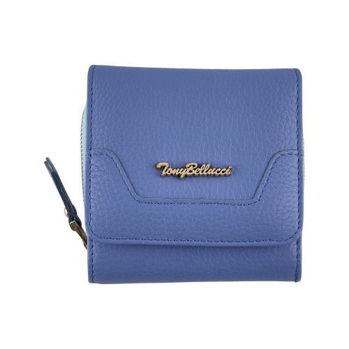 Гаманець жіночий шкіряний Tony Bellucci 864-206 блакитний