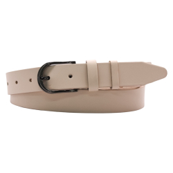 Ремінь жіночий шкіряний Кремінь 05.35.00.33 молочний 115 см