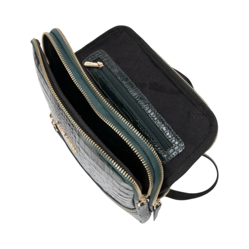 Жіночий рюкзак шкіряний Tony Bellucci 0900-360 темно-зелений