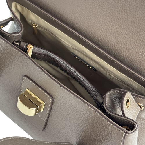 Сумка женская кожаная Karya 2488-51 бежевая