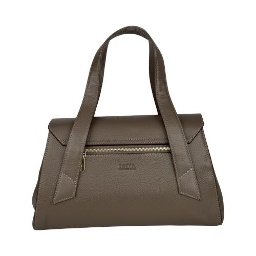 Сумка женская кожаная Karya 2488-51 бежевая