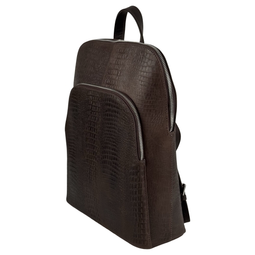 Рюкзак женский кожаный Vito Torelli 1104 7012 темно-коричневый (кожа Crazy Horse)