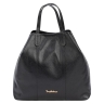 Сумка-тоут женская кожаная Tony Bellucci 0-1006-281 черная
