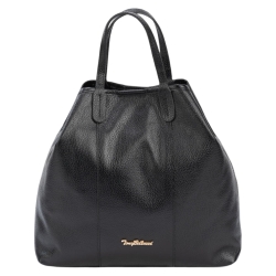 Сумка-тоут женская кожаная Tony Bellucci 0-1006-281 черная