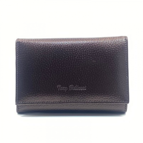 Кошелек женский кожаный стальной Tony Bellucci 863-1041