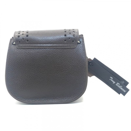 Сумка женская кожаная Tony Bellucci 0167-286 темно-коричневая