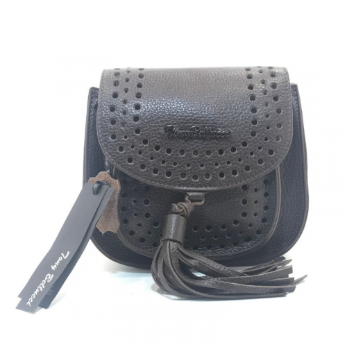 Сумка женская кожаная Tony Bellucci 0167-286 темно-коричневая