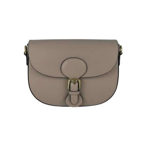 Сумка женская кожаная Genuine Leather 758252 бледно-лиловая