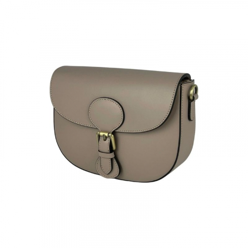 Сумка женская кожаная Genuine Leather 758252 бледно-лиловая