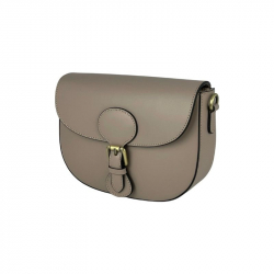 Сумка жіноча шкіряна Genuine Leather блідо-лілова