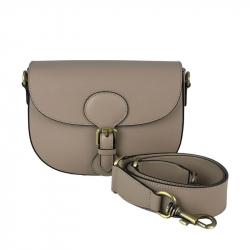 Сумка жіноча шкіряна Genuine Leather блідо-лілова